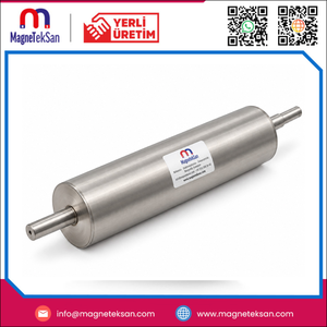 Neodymium Drum Magnet for <b>Synthetic</b> <b>Rubber</b> Raw Material Line 129x610mm - Product Image 2