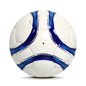 Ballon de football personnalisé pour adultes, nouveau design, en cuir PU thermocollé, matériaux PVC TPU, cousu à la machine, directement de l'usine - Product Image 4