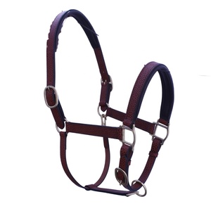 Harnais de cheval en cuir de qualité supérieure, réglable, rembourré, durable, harnais western robuste, doux et confortable, têtière pour cheval - Product Image 3