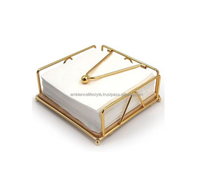 Smart Metal Tissue Holder Compact Napkin Stand Efficient Design Suitable For <b>Small</b> Spaces <b>Kitchens</b> Offices And Dining <b>Tables</b> - Product Image 2