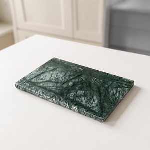 Tabla de Cortar Redonda de Mármol Más Vendida, con Diseño Elegante y Pulido, Duradera, Sostenible y Apta para Lavavajillas, para la Cocina del Hogar - Product Image 1