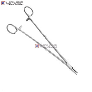 WANGENSTEEN 27.0cm Surgical Stainless Steel Clamp Tool Manual Needle <b>Holder</b> for Suturing for Hospitals and Clinics - Product Image 3