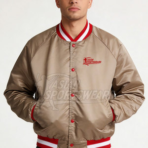 Chaqueta de Satén para Hombre con Forro Interior Suave, Tejido Ecológico y Sostenible para Ropa Casual Sostenible - Product Image 6
