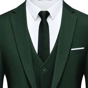 ชุดสูทผู้ชายผ้าคุณภาพพรีเมียมสำหรับงานแต่งงาน ผลิตอย่างมืออาชีพ ระบายอากาศได้ดี สไตล์ทันสมัย - Product Image 4