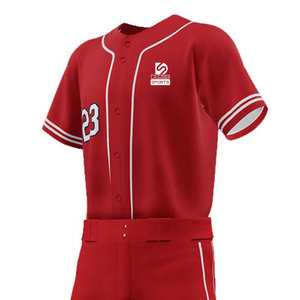Uniforme de Béisbol Personalizado con Logotipo, Nombre y Número - Servicio OEM al por Mayor, Diseño Premium, 100% Poliéster, Secado Rápido y Transpirable - Product Image 4