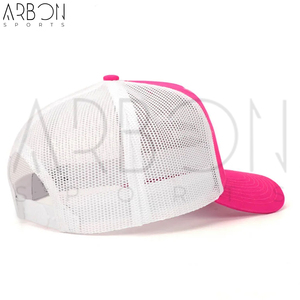 Casquettes 5 panneaux de haute qualité, décontractées, classiques, roses et blanches, pour le sport et les activités de plein air, avec coutures de qualité, pour hommes et femmes, style streetwear élégant. - Product Image 5