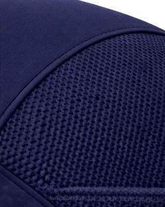 Men Navy Blue Mesh Panel Sports Cap Breathable Lightweight Adjustable Summer Running Training Outdoor Baseball Hat For Men Use - Product Image 6