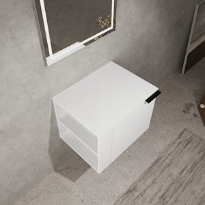 Mobile Bagno Moderno da 24 Pollici con Lavabo Integrato, Ampio Spazio, Combinazione Mobile Lavabo Bagno Moderno - Product Image 3