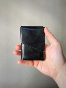 Zipper Genuine Leather <b>Card</b> Holder RFID Blocking Credit <b>Card</b> <b>Case</b> Custom Logo Pocket <b>Business</b> Cardholder LNCR-0032B - Product Image 1