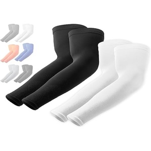 Mangas Protectoras Solares de Color Sólido para Hombre y Mujer, al por Mayor, Novedad de Verano, para Ciclismo y Pesca - Product Image 2