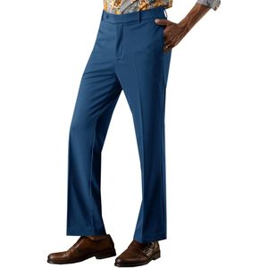 2025 pantalones acampanados Vintage Bootcut para hombre 70s estilo Disco Bell Bottom Slim Fit pantalones de chándal con logotipo personalizable - Product Image 3