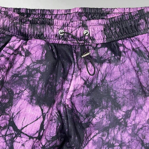 Survêtement unisexe violet tie-dye à capuche, manches longues, pantalon à cordon, streetwear, imprimé camouflage automne, polyester respirant - Product Image 4