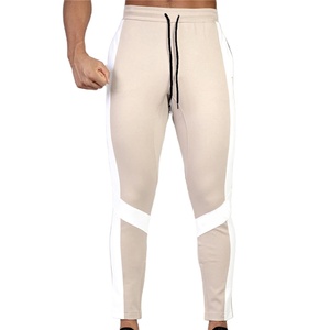 กางเกงวอร์มผู้ชายแฟชั่นฤดูใบไม้ร่วง ผ้าฝ้าย กางเกงกีฬาลำลอง กางเกงจ็อกเกอร์ กางเกงออกกำลังกาย ยิม ฟิตเนส แบรนด์ดัง - Product Image 4
