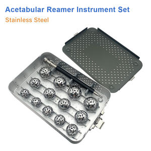Custom Brand Manual Stainless Steel Orthopedic <b>Reamer</b> Shaft Device Acetabular <b>Reamer</b> Set Knee Hip Joint Surgery By Grip Surgical - Product Image 1