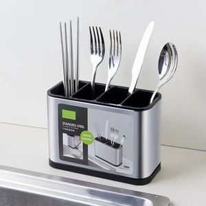 Organizzatore per Posate da Cucina - Porta Cucchiai, Forchette e Bacchette con Scolapiatti (Solo Logistica USA) - Product Image 4