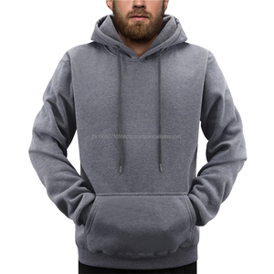 Sweats à capuche surdimensionnés à épaules tombantes en coton éponge épais de haute qualité avec logo personnalisé prix de gros - Product Image 4