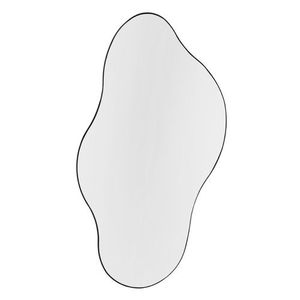 Linea Exports Inc Contemporary Irregular Brass Wall <b>Mirror</b> Decorative Framed Teardrop Shape - Product Image 5