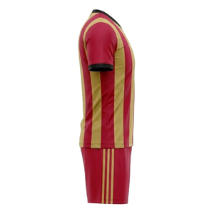 Ensemble de maillots de football personnalisés par sublimation à séchage rapide, tenue d'entraînement pour équipe, avec logo et numéro personnalisés, saison 2026 - Product Image 3