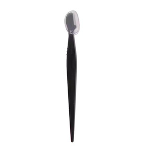 Rasoir à sourcils en plastique avec pointe dentelée, outil de maquillage de précision pour le modelage des sourcils, manche coloré avec capuchon - Product Image 2