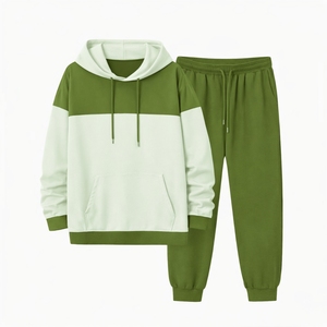 High Quality Wholesale Plain Sublimation Sweat <b>Suit</b> Set Tracksuits Men Sweat <b>Jogging</b> <b>Suits</b> 2026 - Product Image 4