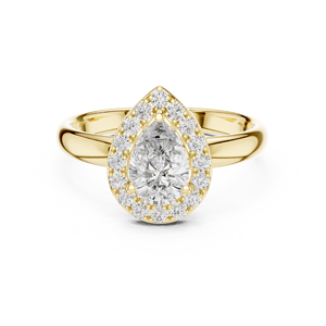 Tejaswi Mossanite Diamond 22K Gold Ring Portfolio in Heritage Deslumbrante Oro amarillo Contemporáneo Blanco Plata refinada - Product Image 5