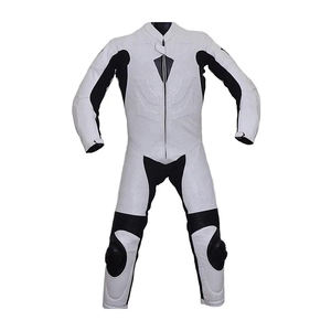 Traje de Motocicleta de Cuero Resistente y Cómodo, de Alta Calidad, Impermeable y Cortavientos, Unisex, Manga Larga, para Todas las Estaciones, Servicio OEM Fizzan - Product Image 1