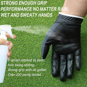 Guantes de Golf Grises para Hombre, para Golfistas Diestros, para Clima Cálido y Húmedo, Tallas Grandes y Pequeñas, Guantes de Golf al por Mayor, Transpirables y Antideslizantes - Product Image 5