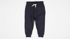 Pantalones Deportivos de Algodón Verde Sólido para Bebés Niños, Corte Regular, para Todas las Temporadas, con Decoración de Malla Teñida Lisa y Cuello Redondo - Product Image 4
