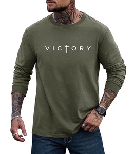 Best Selling Of OEM Service Casual Long Sleeve Neck Shoulder Slope Printed Comfortable Men's Cotton Sweatshirt From Bangladesh - Product Image 1