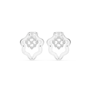 Anillo de Aniversario de Oro Blanco de 14K con Diamante Cultivado en Laboratorio, Corte Redondo, para Mujer, Nuevo Diamante Cultivado - Product Image 1