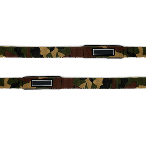 Sangles de levage en coton personnalisées très vendues pour le fitness et l'haltérophilie, sangles de levage professionnelles en polyester, néoprène et coton - Product Image 4