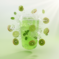 Gobelets en verre Boba durables et réutilisables pour les smoothies au thé à bulles, le café glacé, les cafés, les restaurants, les cuisines cloud, utilisation alimentaire, verre Boba de qualité alimentaire