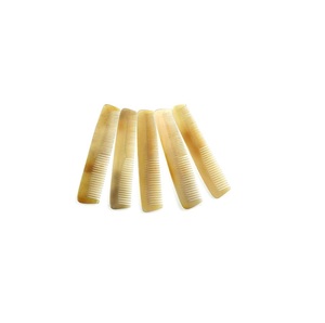 Peine de cuerno de búfalo de lujo moderno, superventas, para mujer y hombre, uso en salón, peines de pelo de cuerno natural de buena calidad - Product Image 4