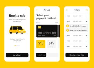 Application mobile de réservation de taxi haut de gamme personnalisable avec panneau d'administration, système de suivi des commandes en temps réel et de gestion des envois - Product Image 3