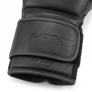 Guantes de boxeo personalizados, los mejores guantes de boxeo para kickboxing y muay thai, con correa ancha de 4 pulgadas, de cuero PU, con cierre de velcro. - Product Image 2