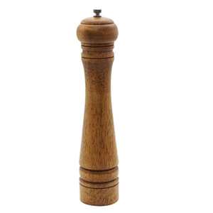 Hot Sales Eco-Friendly Handheld Wooden Salt & <b>Pepper</b> Mill with Ceramic <b>Grinder</b> for Spices Manual Spice <b>Grinder</b> - Product Image 5