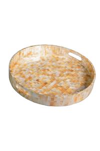 Bandejas de servicio de madera de madreperla Diseño minimalista de alta calidad para celebraciones de Ramadán y Diwali - Product Image 3