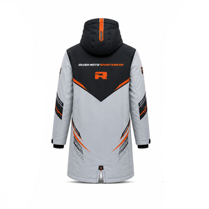 Vestes longues en textile à marque privée, manteaux d'extérieur confortables, vêtements décontractés pour tous les jours, vente en gros, logo personnalisé, vestes longues en textile - Product Image 2