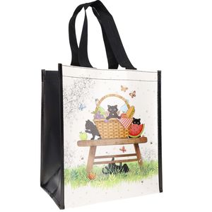 Bolsa de Compras Promocional de Diseño Personalizado con Logotipo de Empresa y Asas de Tela para Tiendas Minoristas y Marca Corporativa - Product Image 4