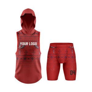 Uniforme de Entrenamiento de Fútbol 7v7, Conjunto de Compresión Sublimado, Camisetas Personalizadas, Conjunto de Uniforme de Entrenamiento de Fútbol 7v7 - Product Image 1