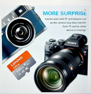 Tarjeta de Memoria Micro SD de Alta Velocidad Lenovo de 512 GB, Video 4K Full HD, Compatible con Teléfonos, Cámaras de Acción GoPro, 64 GB, 128 GB, 256 GB - Product Image 5