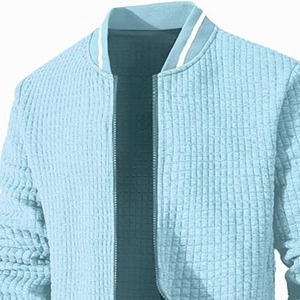 2025 Men's Outdoor Sport Windbreaker Zipper Breathable Stretch <b>Waterproof</b> <b>Jacket</b> <b>Thin</b> Spandex/Nylon Hooded 100 Grams Spring - Product Image 3