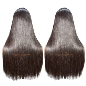 Perruques sans colle en cheveux naturels les plus vendues, perruques frontales en dentelle HD en cheveux vietnamiens bruts pour femmes, perruques frontales en dentelle HD ultra-lisses - Product Image 4