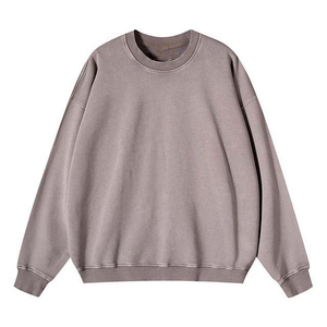 Nouveautés – Sweat-shirts à capuche pour hommes en coton 100 % délavé à l'acide, effet vieilli, 300 grammes, collection hiver, basiques - Product Image 4