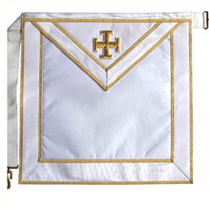 Delantal Masónico de Lujo Personalizado, Regalia de Logia Bordada en Cuero, Fabricante y Exportador - Product Image 6