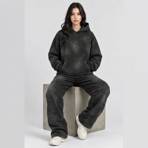 Pantalones Jogger Personalizados para Mujer, Estilo Vintage, Lavado, Deportivos, Casuales, Holgados, de Mezcla de Algodón, Tipo Cargo, a la Moda - Product Image 5
