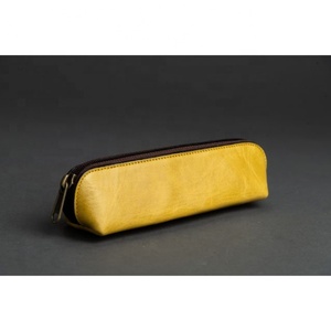 LW Authentique Personnalisé Coloré Vintage Étui à Crayons en Cuir Sac Pochette Fabriqué à la Main Utilisation Scolaire Produit - Product Image 2