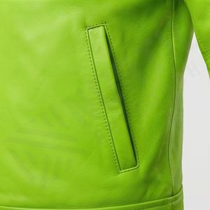 Blouson en cuir pour motos, haute qualité, couleur personnalisée, vêtements de sport, techniques d'impression Hump, pour motards et équipes de course, durable - Product Image 5