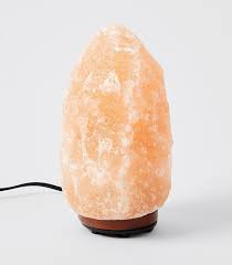 Lámpara de Sal del Himalaya Gris Hecha a Mano, Iluminación de Cristal Natural para Mesa de Noche, Escritorio de Oficina y Decoración de Sala de Estar - Product Image 6