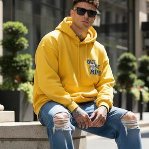 Sudaderas con capucha 100% algodón, forro polar de poliéster disponible en GSM deseados, impresión digital de otoño, unisex, estilo hip hop, forro polar, secado rápido - Product Image 5